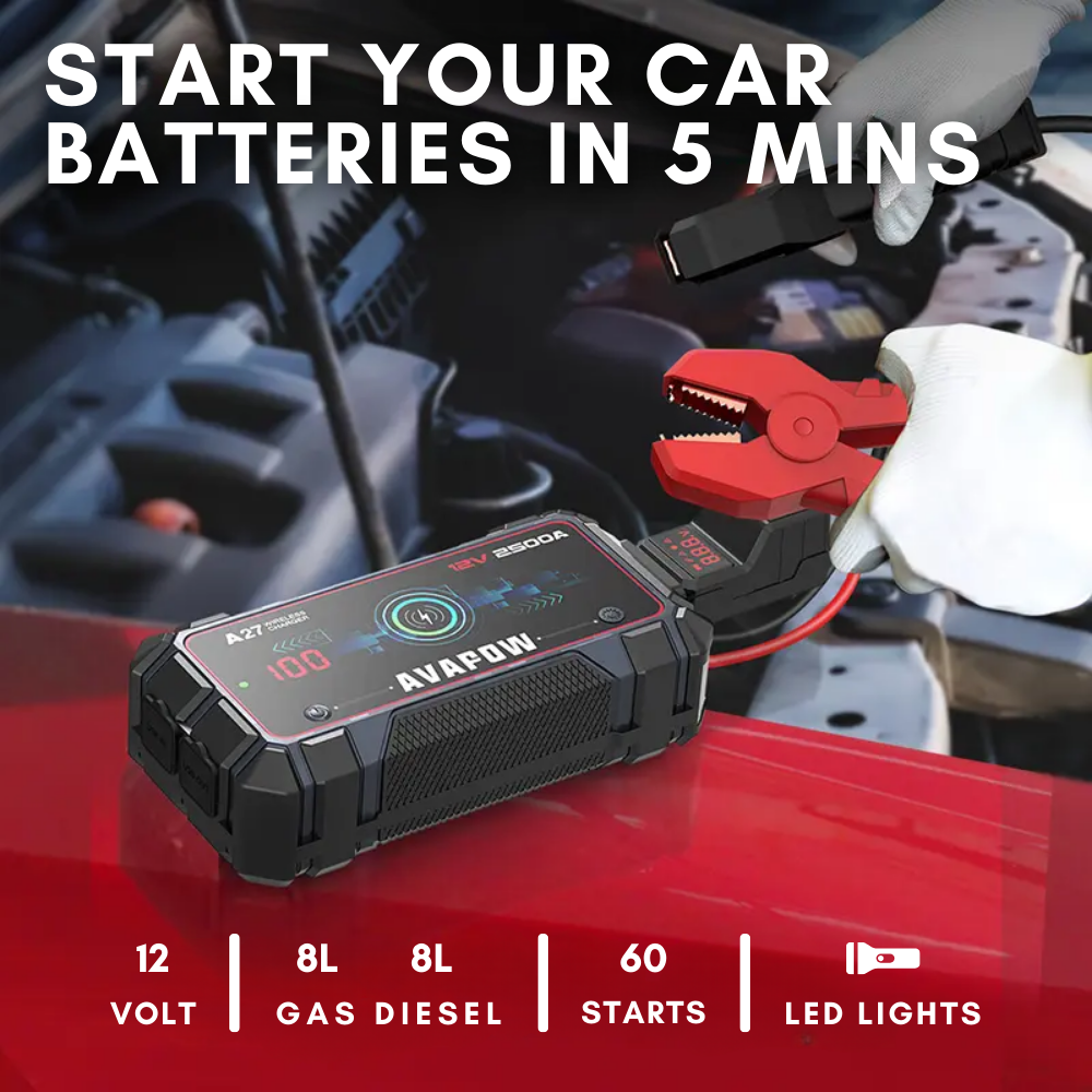 AVAPOW Jump Starter Car Battery